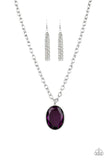 Light As HEIR - Purple - Necklace - Paparazzi Accessories
