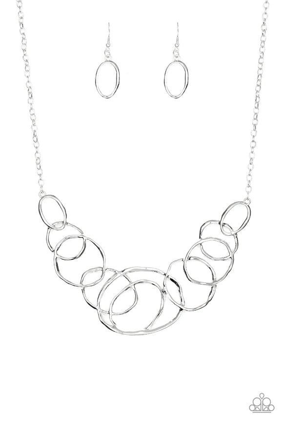 All Around Radiance - Silver - Necklace - Paparazzi Accessories