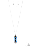 Spellbound - Blue - Long Necklace - Paparazzi Accessories
